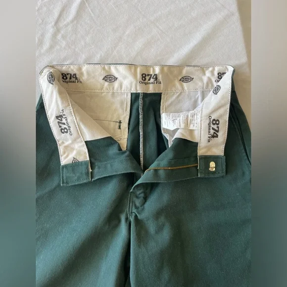 Dickies women’s 874 green pants - Picture 3 of 7
